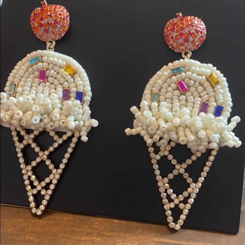 🎉HP🎉 New! BaubleBar vanilla ice cream cone - Picture 6 of 9